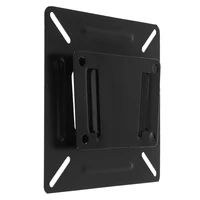 universal black 15kg sphc with coating finished tv wall mount bracket for 14 24 inch lcd led monitor flat panel tv frame