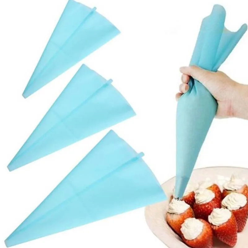 Силиконовый многоразовый кондитерский мешок для обледенения крема DIY