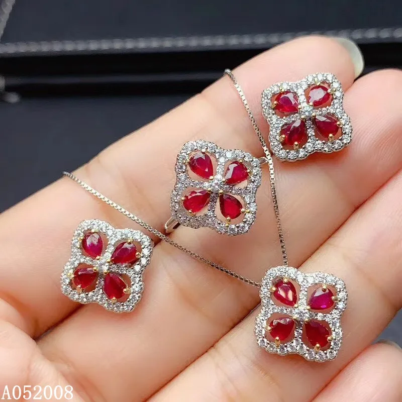 KJJEAXCMY fine jewelry 925 sterling silver natural ruby earrings ring pendant necklace vintage ladies suit support testing
KJJEAXCMY fine jewelry 925 sterling silver natural ruby earrings ring pendant necklace vintage ladies suit support testing