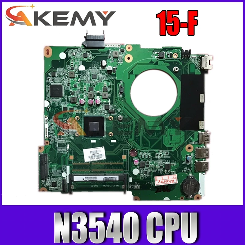 

Материнская плата для ноутбука HP 15-F серии 828166-601 828166-001 M0DEL U8A DA0U8AMB6A0 с SR1YW N3540/N3530 МБ Быстрая доставка