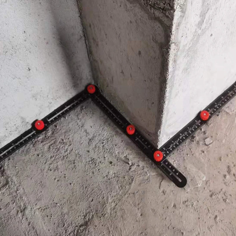 6-сторонний локатор отверстий угломер складной перфоратор инструменты