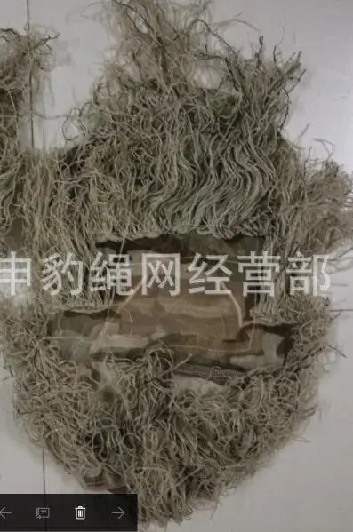 Дышащий камуфляжный чехол TPRPST с капюшоном из снайперской Ghillie для головы костюма