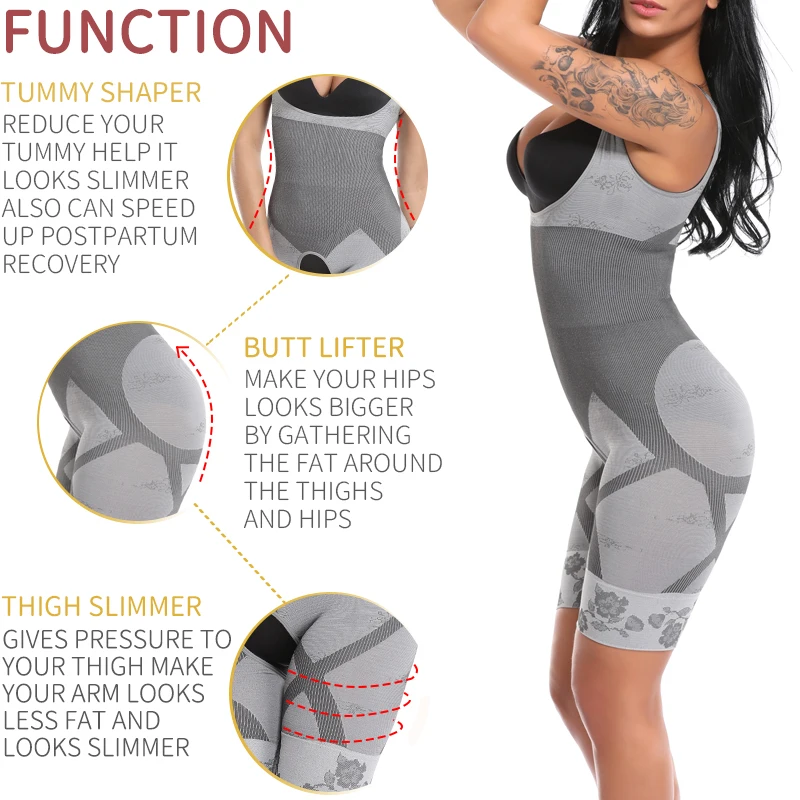 Комбинезон Корректирующее белье утягивающее для всего тела Женский корсет
