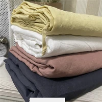 3pcs 100 yarn dyed france linen flax bedding set queen king size duvet cover and pillowcase tie closure quilt cover bed linens