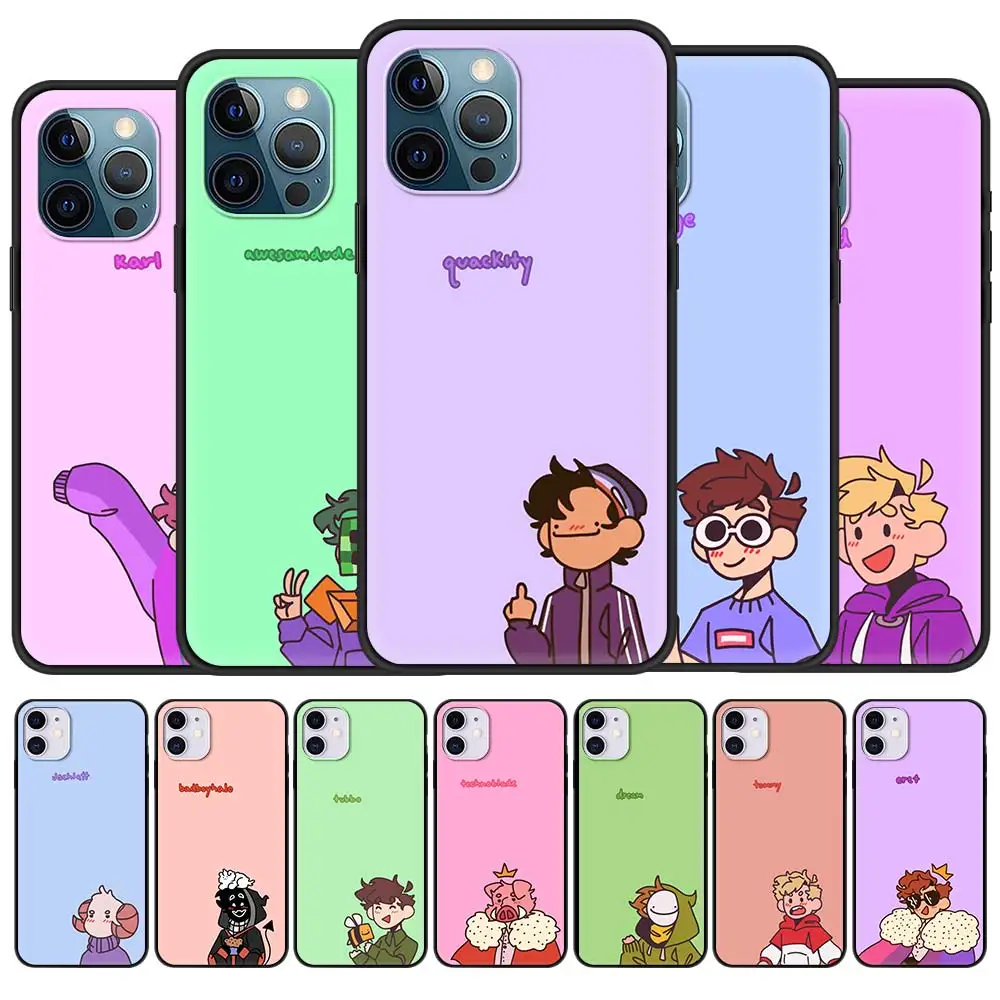 

Phone Case for iPhone 11 Pro Max Luxury Cover For iphone 12 Pro 7 8 Plus XR SE 2020 X XS Fundas Shell Dream Smp Game