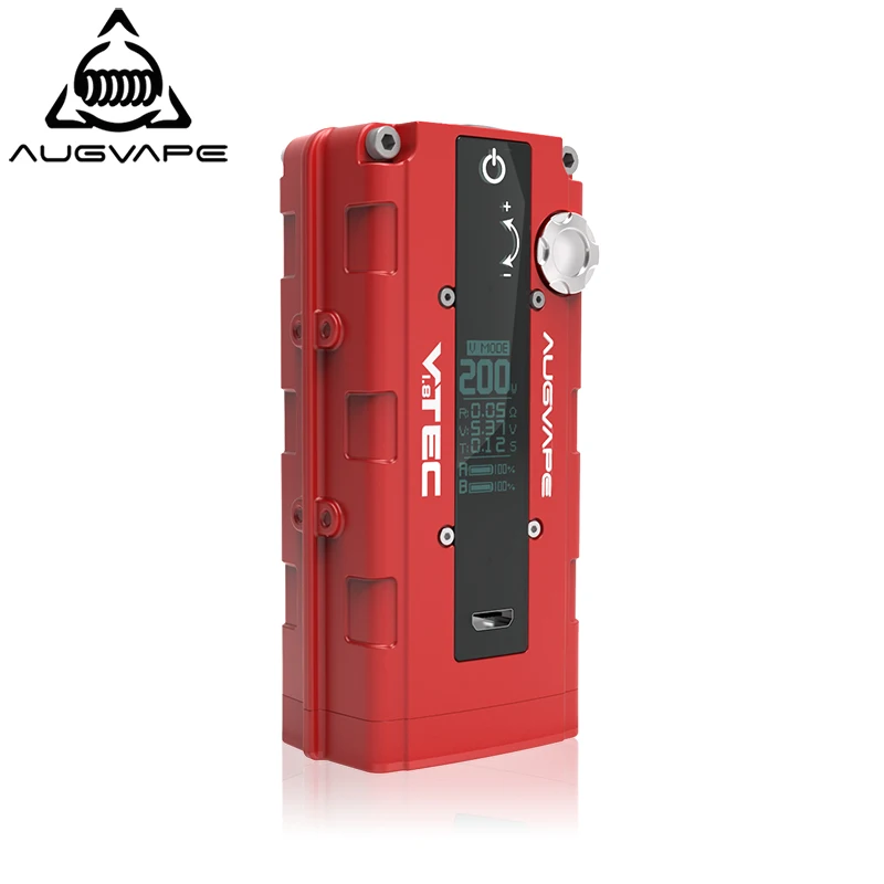 Augvape VTEC1. Электронная сигарета Eletric Mod Box 200W бокс мод для электронных сигарет 18650