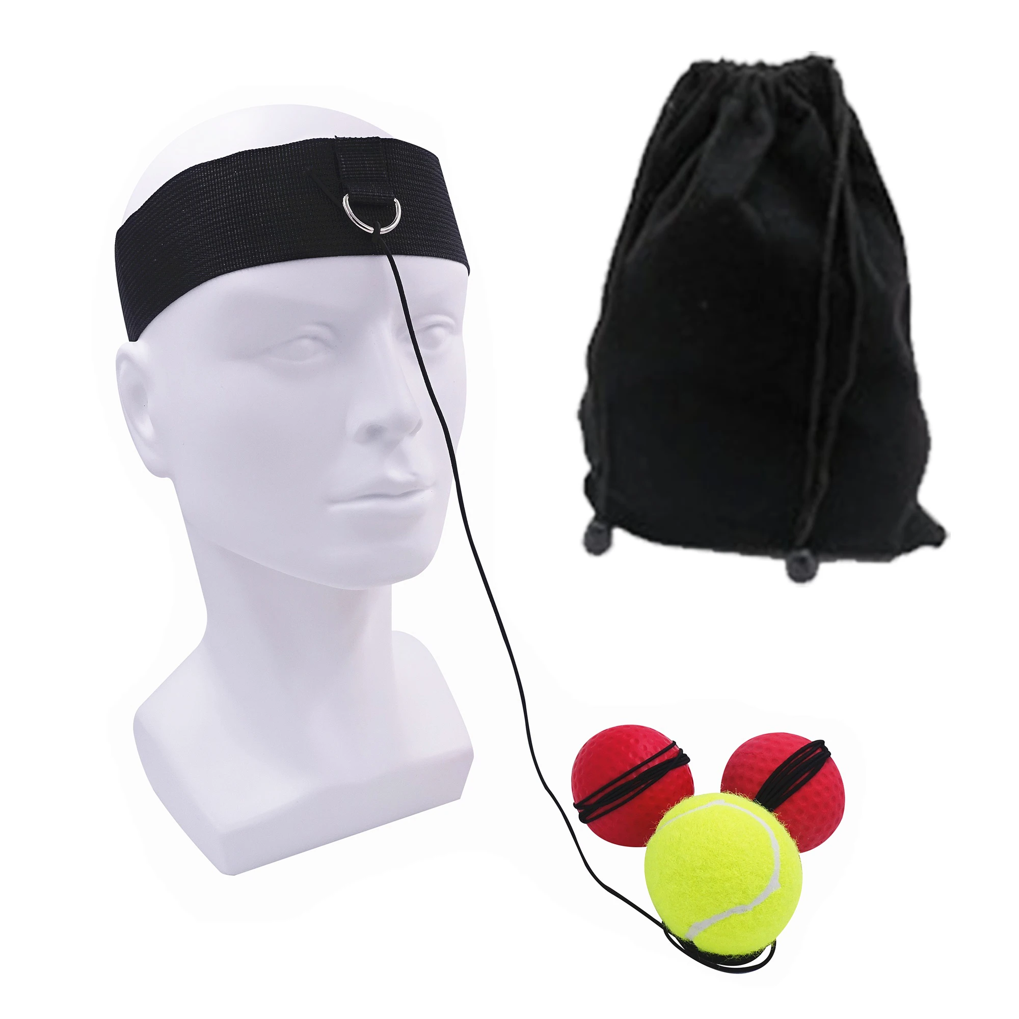 2022 New Boxing Ball Head-Mounted Reaction Training Speed Home Reflex Agility |