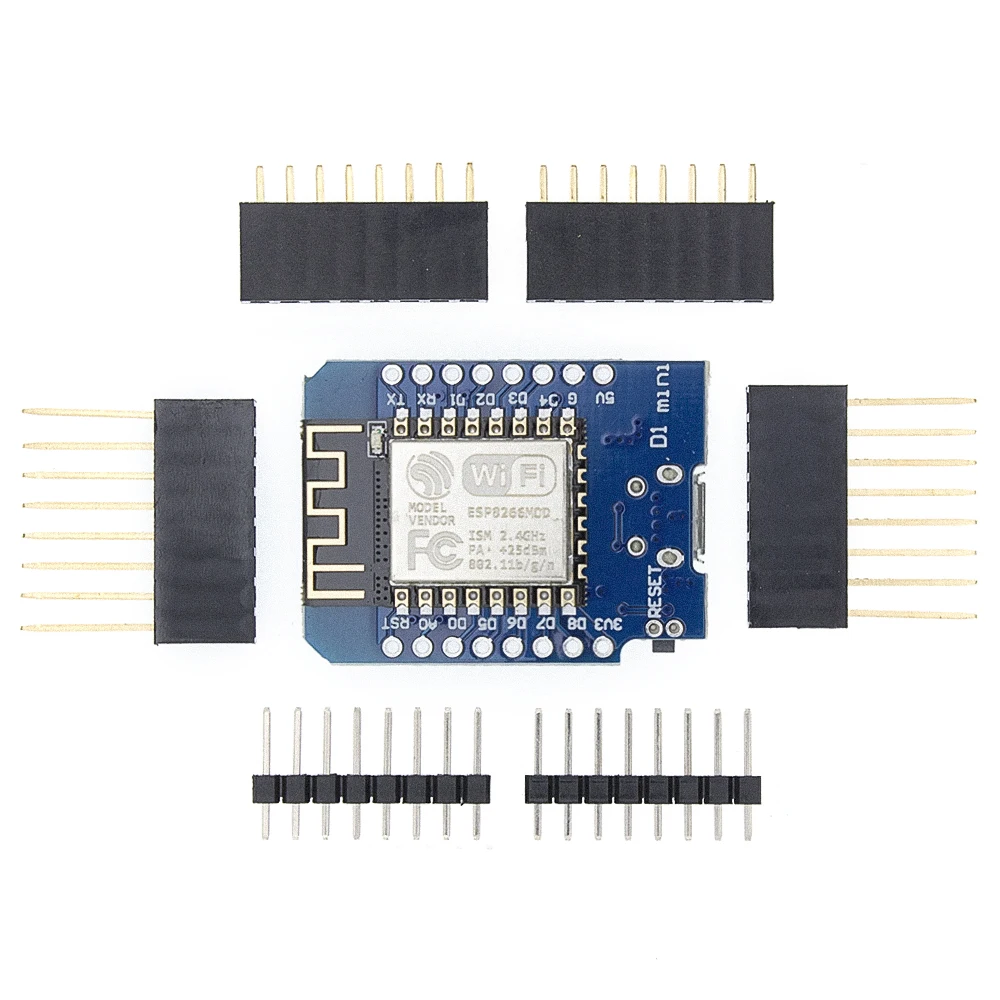50 шт. D1 mini Mini 4M bytes Lua WIFI Интернет вещей макетная плата на основе ESP8266 от WeMos|nodemcu 4m|d1