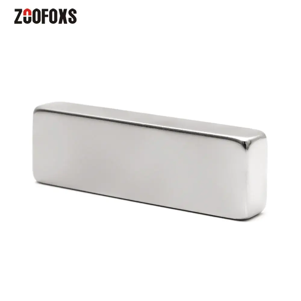 ZOOFOXS 1 шт. 60x20x10 мм N35 блок NdFeB магнит сильный Мощный Редкоземельный Магнит 60*20*10 |