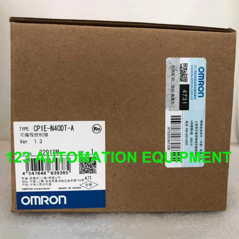 Новая оригинальная коробка OMRON CP1E N40DT A D PLC|Детали и аксессуары для приборов| |