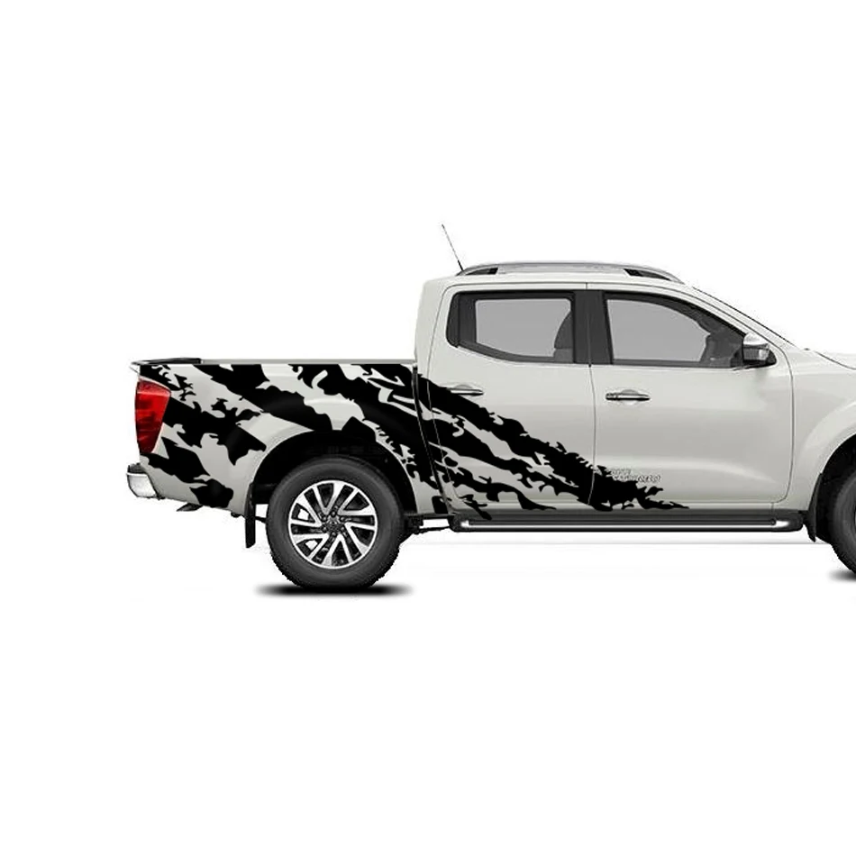 Тело задний хвост сторона графический винил для NAVARA NP300