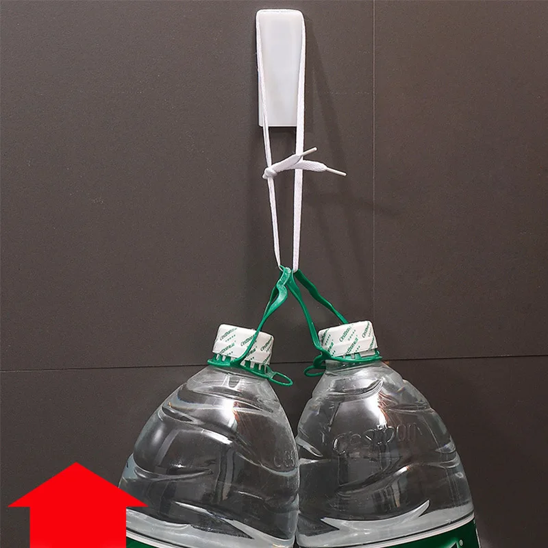 

Wall-Mount Power Strip Holder Storage Seamless Self-Adhesive Desktop Socket Cable Plug Rack Wall Holders Shelf Home Organizer