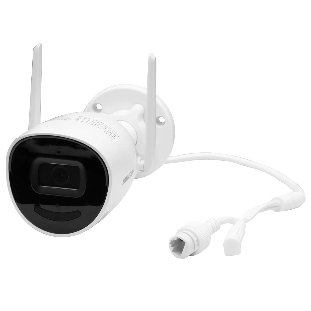 Купить Беспроводная уличная цилиндрическая камера HIkvision DS-2CV2041G2-IDW, 4 МП, поддержка Wi-Fi, двусторонняя аудиосвязь, макс. память 256 ГБ, ИК-диапазон 30 м Pаспродажа Беспроводная уличная цилиндрическая камера HIkvision DS-2CV2041G2-IDW, 4 МП, поддержка Wi-Fi, двусторонняя аудиосвязь, макс. память 256 ГБ, ИК-диапазон 30 м