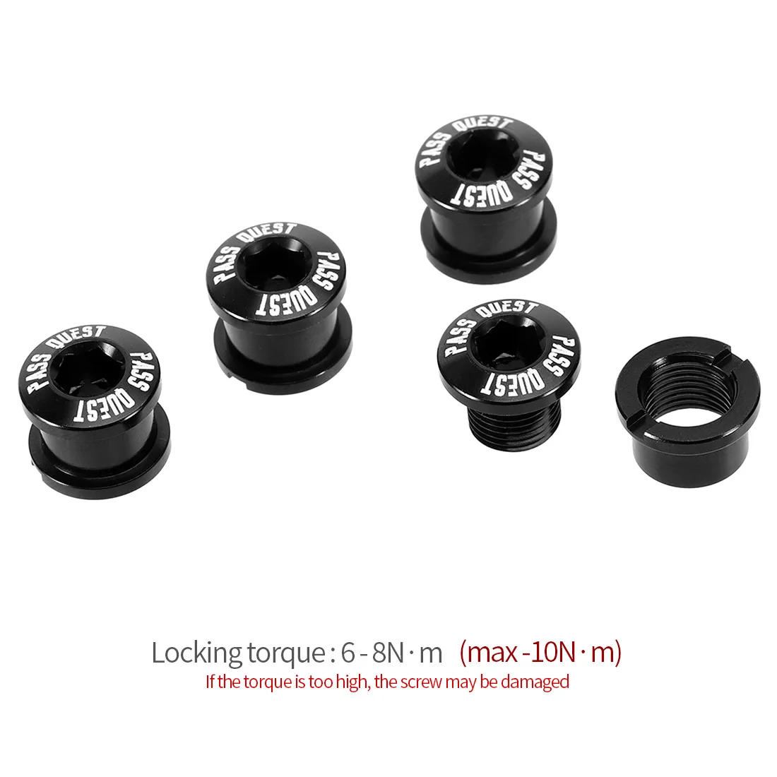 PASS QUEST 110BCD Oval chainring crankset Road Bike Chainwheel For R7000 R8000 DA9100 40T-52T | Спорт и развлечения