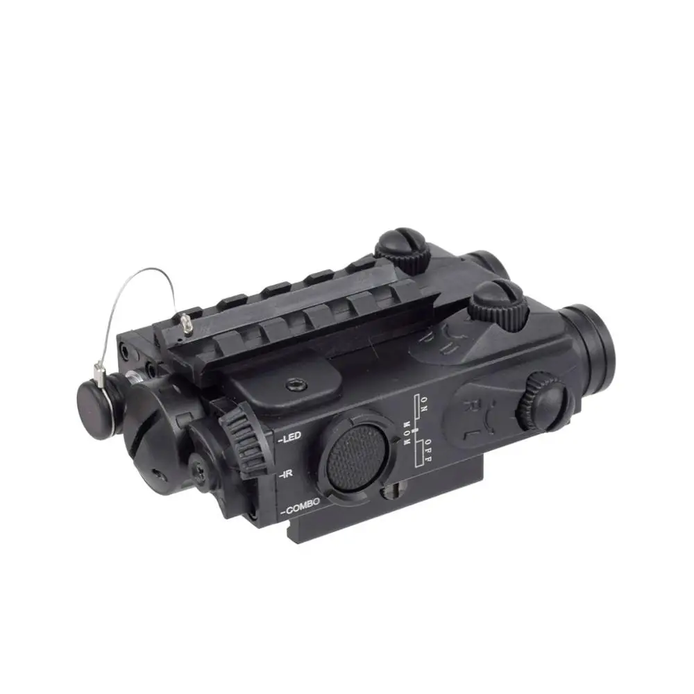 Тактический военный Стандартный двухлучевой светодиодный фонарь зеленый лазер 5