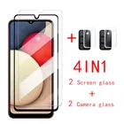 Защитные стекла для Samsung Galaxy A02S, защита для экрана A 02 S A02 S A 02 S Samsun A12 A 12, защитная пленка для объектива камеры