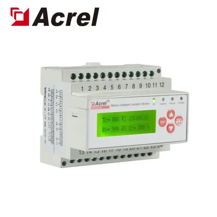 

Acrel AIM-M100 medical intelligent insulation monitoring instrument with LED alarm indication