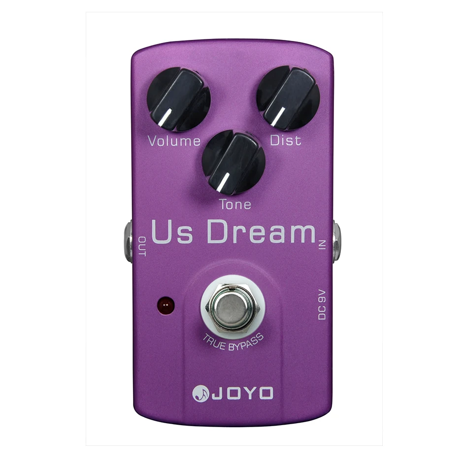 joyo jf 34 elektrische gitarre effekt pedal uns traum distortion gitarre pedal true bypass gitarre teile zubehör free global shipping