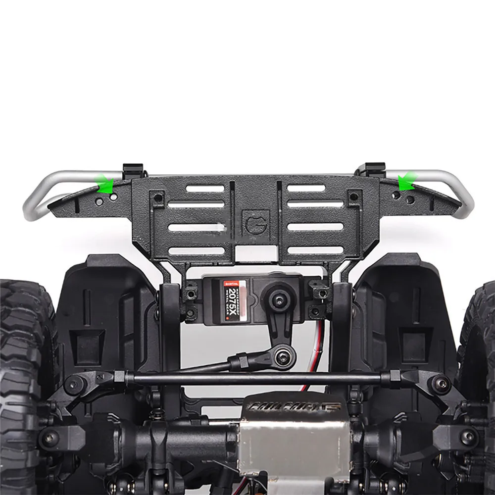 Передний бампер с основанием лебедки литье под давлением для TRAXXAS TRX6 G63 TRX4 G500