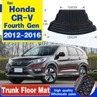 Аксессуары для Honda CRV CR-V CR V 2012 - 2016 задний багажник Грузовой Коврик для багажника подкладка для багажа напольный ковер 2013 2014 2015