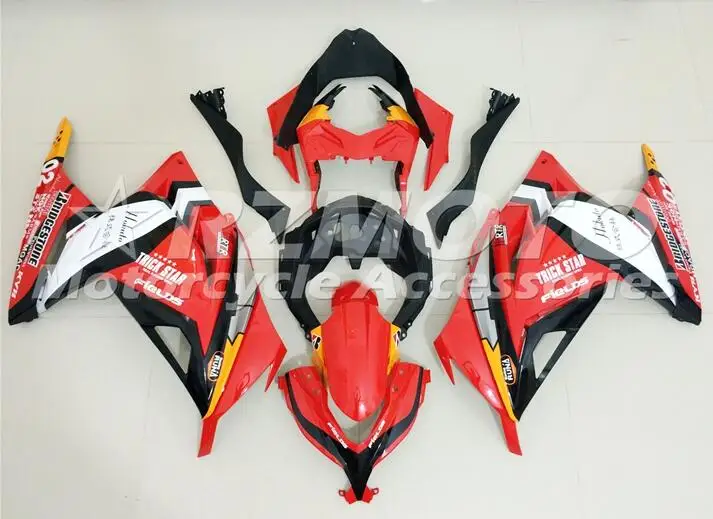 

Новый ABS целые Обтекатели комплекты подходят для KAWASAKI Ninja 300 2013 --- 2019 EX300 13 14 15 16 17 18 19 Боди Набор Белый Красный хороший