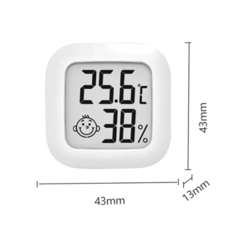 Mini Indoor Thermometer Digital LCD Temperature Sensor Humidity Meter Room Hygrometer Gauge | Инструменты
