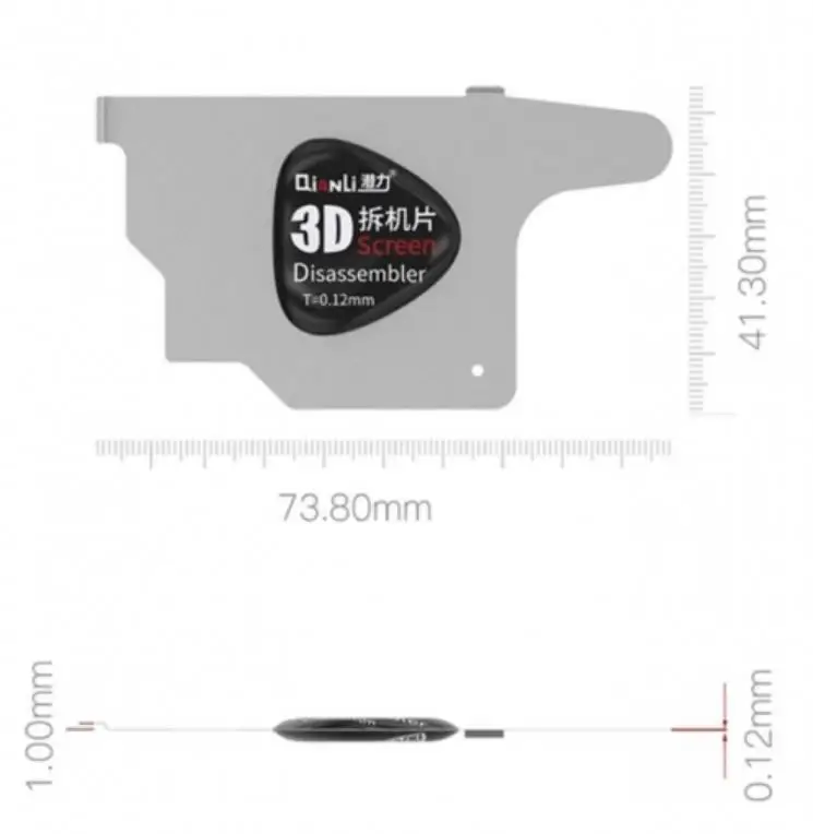 0 12 мм 3D инструмент для разборки экрана IPHONE ipad samsung huawei xiaomi repair|Наборы ремонта