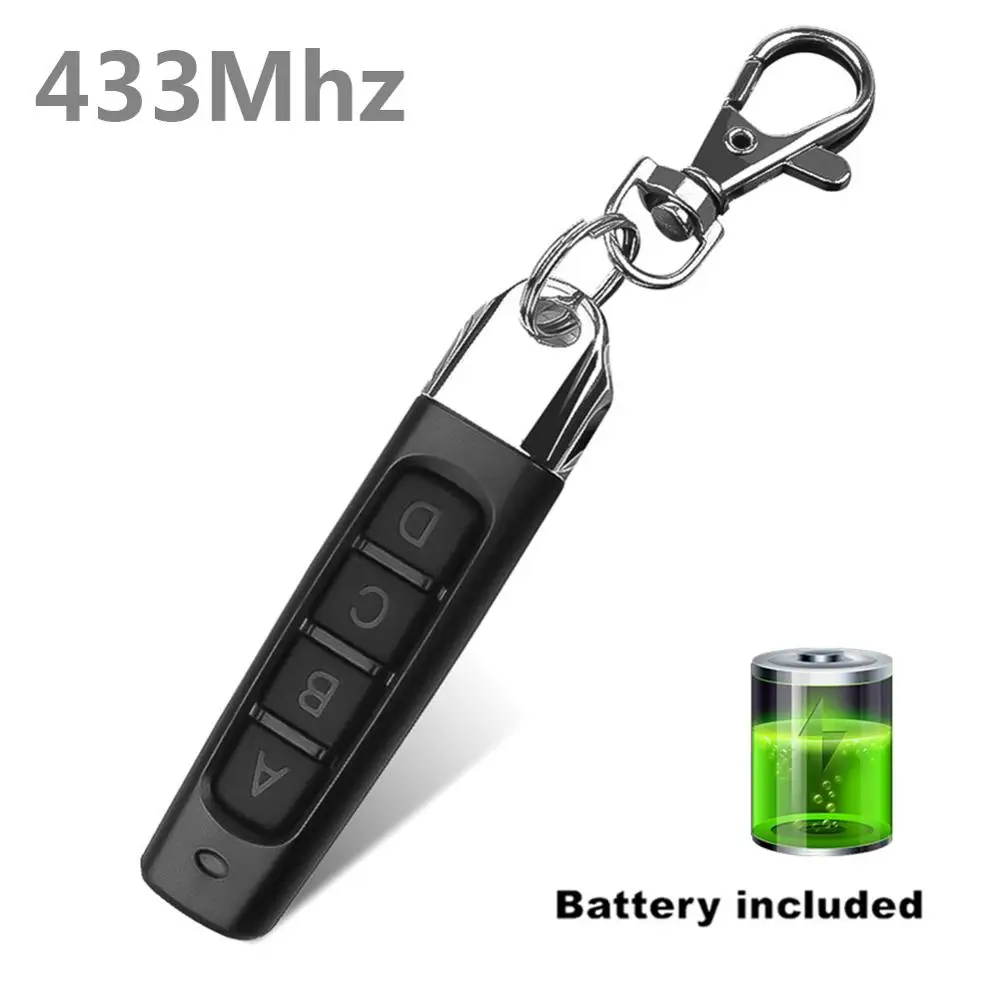 Пульт дистанционного управления для ворот гаража 4 кнопки 433 МГц|Пульты ДУ| |