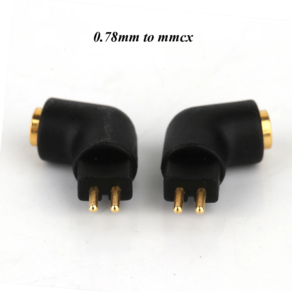 Pair hifi audio MMCX Converter 0.78MM Headset Converter Plug 0.78mm to mmcx hi-end mmcx to qdc