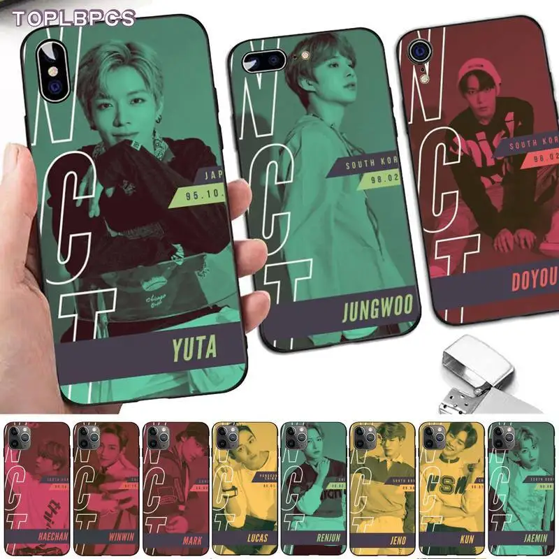 Мягкий чехол kpop NCT 127 Neo Zone для iphone 13 8 7 6 6S Plus X 5 5S SE 2020 XR 11 pro XS MAX | Мобильные телефоны и