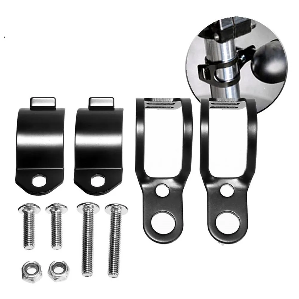 

1 Pair Motorcycle Headlight Mount Bracket Lamp Head Holder Metal Brackets Universal Motorcycle Parts For 28-36mm Forks