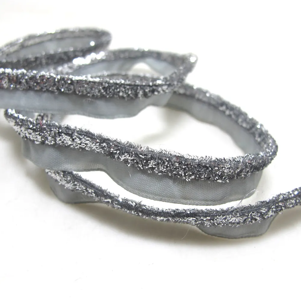 LC140 11MM 5 ярдов 【Glittery Shiny】 Омбре плетеная окантовка губ шнур отделка | Подушка отделка | обивка обивки отделка Шитье - Цвет: LC140 11MM