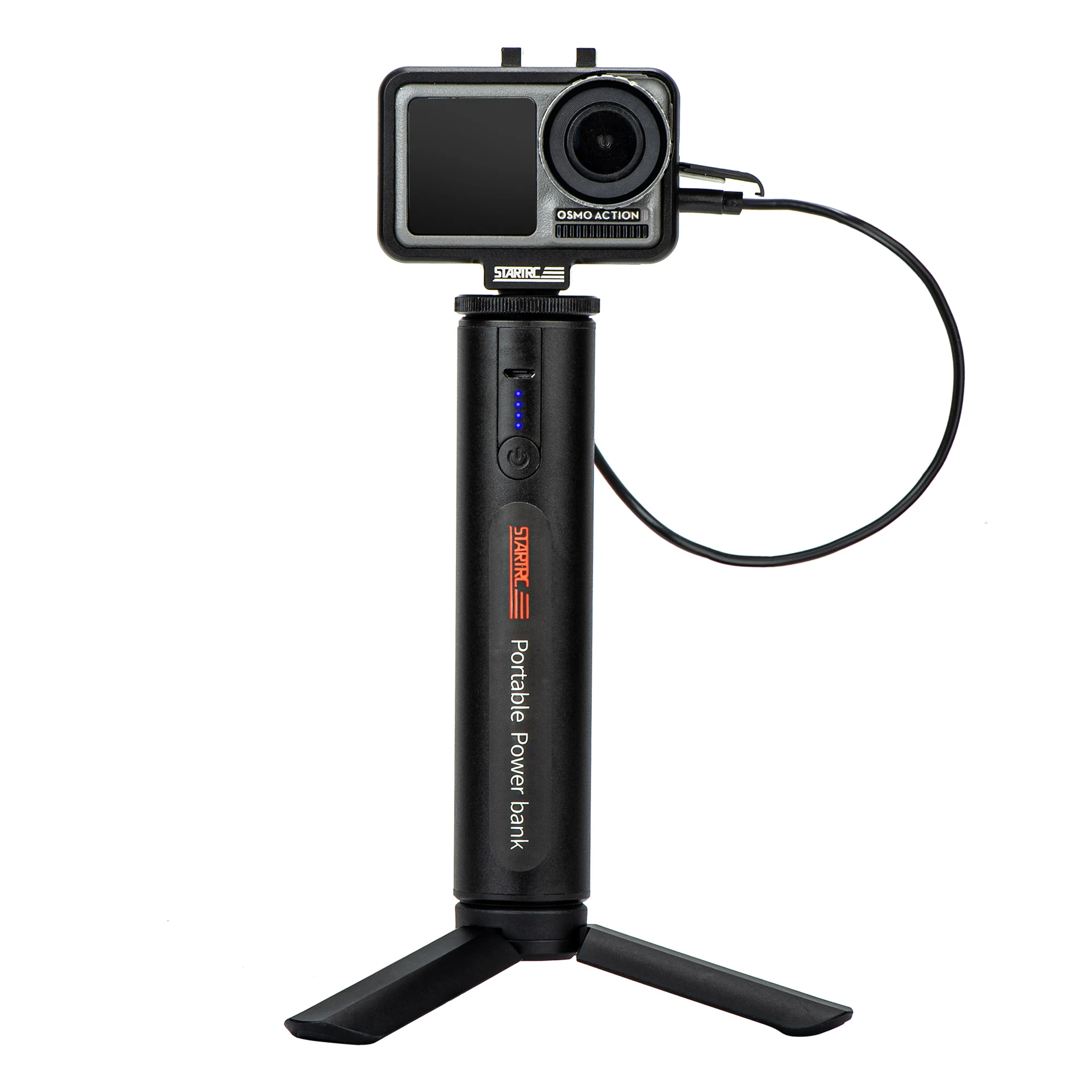 Ручной перезаряжаемый ручной держатель для Dji Om5 Gimbal Charger Выдвижная селфи-палка