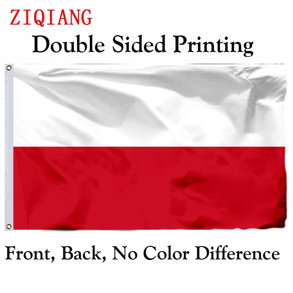 

Poland 1980 Flag 3x5ft Polyester Flying Size 90x150cm Custom High Quality Double Sided Printing Banner