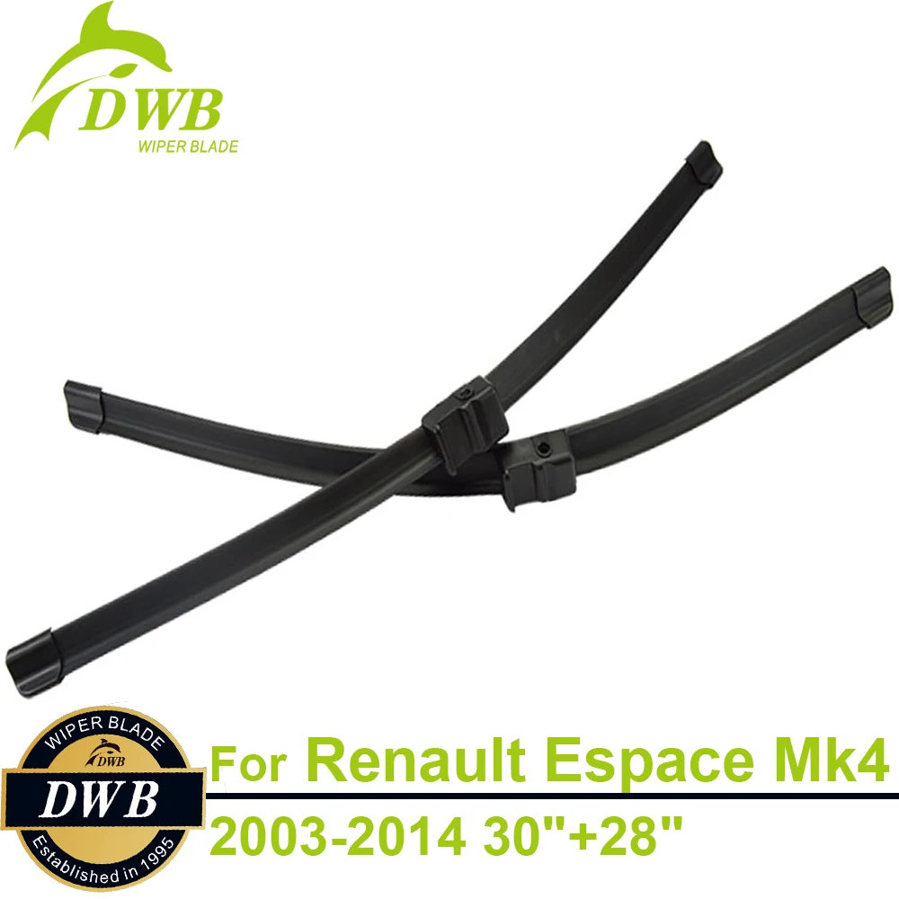 Щетки стеклоочистителя для Renault Espace Mk4 2003 2014 30 &quot+ 28&quot 2 шт. Бесплатная доставка
