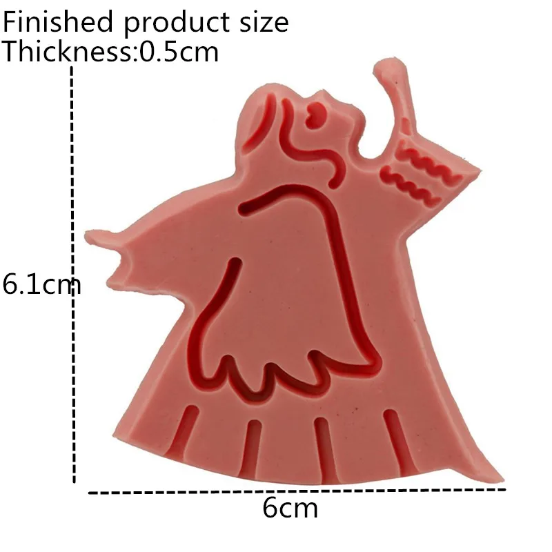 Mini Angel shaped silicone mold chocolate fudge cake decoration biscuit baking tool | Дом и сад