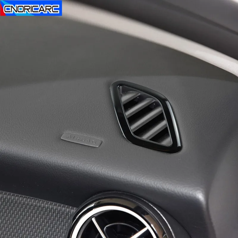 

Дефлектор кондиционера из нержавеющей стали для приборной панели автомобиля, декорирование рамы вентиляционного отверстия для Mercedes Benz CLA ...
