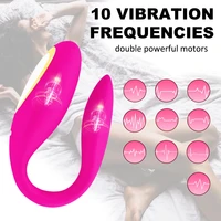 10 speeds u shape vibrator app wireless remote control g spot vibrating egg dildo vibrators adult games sex toys for women