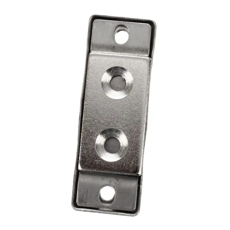 

2-inch Metal Cabinet Door Magnetic Catch Latch - Silver Tone