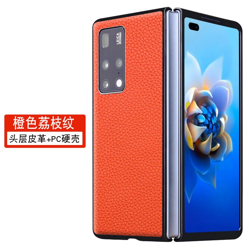 

Genuine Leather Case For Huawei Mate X2 5G Case For Huawei Mate X2 Phone Case Fro Huawei MateX2 Case