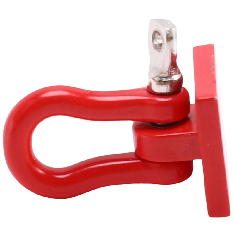 

2Pcs Metal Front Rear Bumper Rescue Trailer Hook & Mount Set with 4Pcs Metal Shock Absorber with Extension Sea