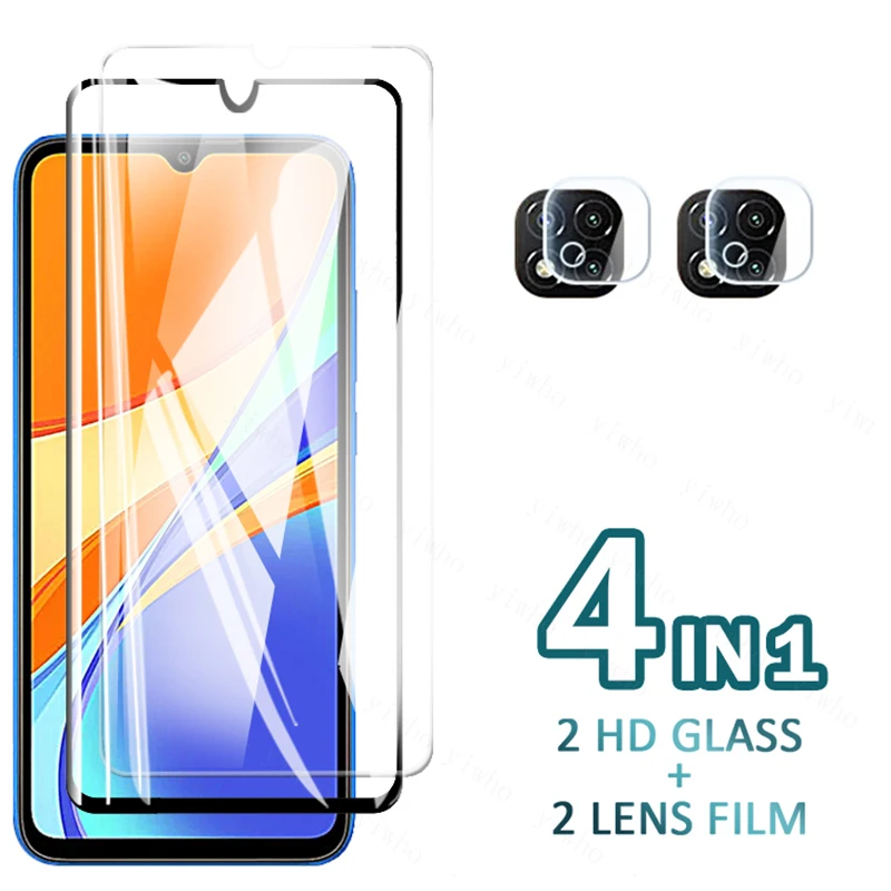 

Redmi-9C-NFC камеры заднего стекла протектор Redmi 9 C NFC защитное стекло 9A 9C Redmi Защитная пленка для экрана для Xiaomi 9C Защитные пленки для экрана