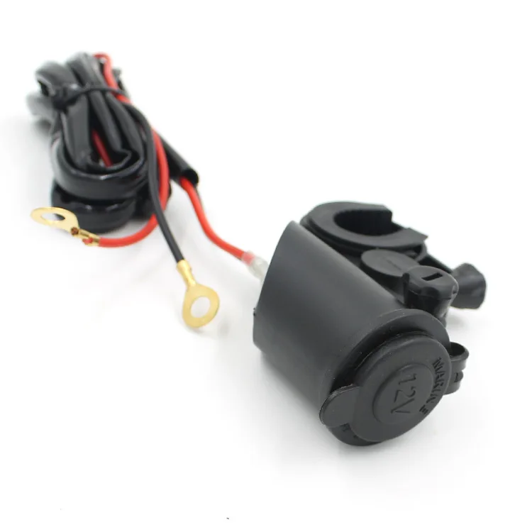 Motorcycle Cigarette Lighter adaptor Dual USB Motor Charger Socket Fast Charge Moto Accessories |