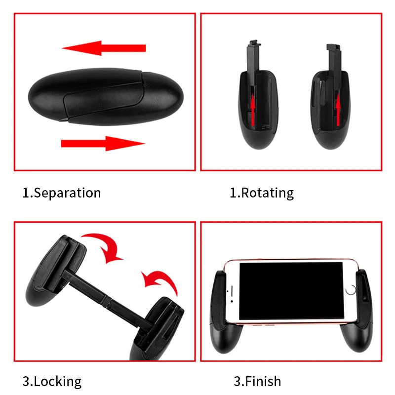 Мобильный контроллер Pubg с 4 кнопками металлический портативный геймпад L1 R1