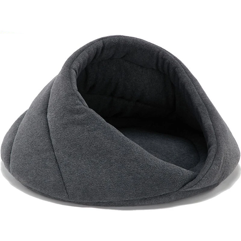 Мягкий флисовый коврик для домашних животных зимнее теплое гнездо кошек и