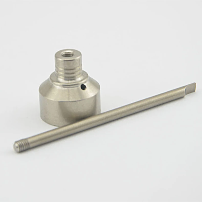 18 мм титановый гвоздь GR 2 Carb крышка с одним отверстием 89 Dabber для стекла Bong