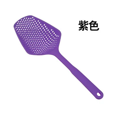 

Plastic large drain pipe nylon spoon cooking spatula vegetable strainer spoon large colander soup strainer kitchen tool