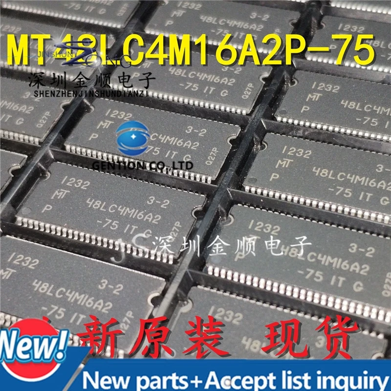 10 шт. MT48LC4M16A2P 75 Микросхема флэш памяти в наличии 100% новый и оригинальный|Чистящие