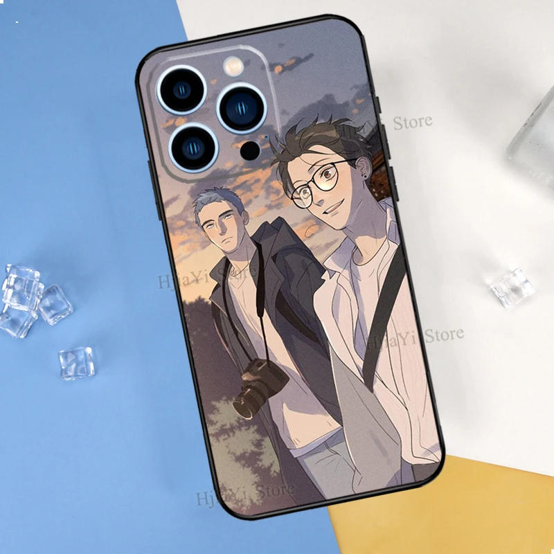 Лидер продаж аниме Yaoi для iPhone 14 12 13 Pro X XS XR 7 8 Plus 11 Max SE2 чехол Обложка полная обложка