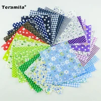 teramila random color thin plain cotton fabric patchwork quilting tilda no repeat design tissue sewing 30 pcslot 1012 cm